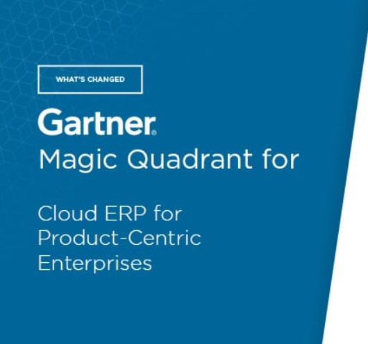Gartner Magic Quadrant for Cloud ERP 2022<br>NetSuite はVisionaries (ビジョナリー)に選出